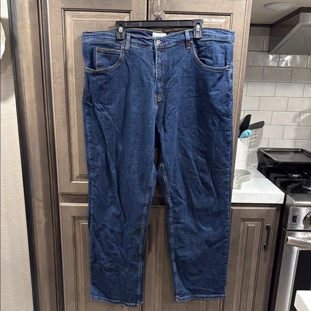 Saddlebred 5 pocket men’s jeans, relaxed fit size 40x30, GUC